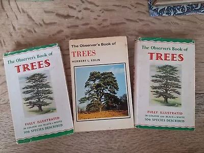The Observers Book Of Trees  X3 • £5
