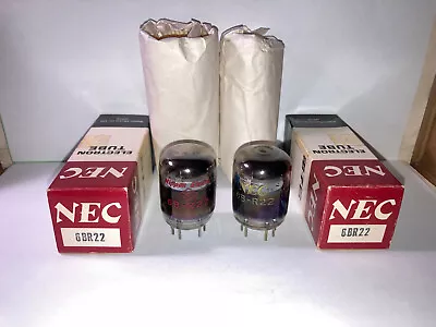 1965 NEC 6BR22 Tubes Pair NOS Western Electric 448A Equivalent • $150