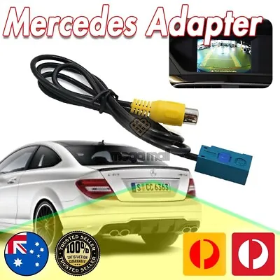 Rear View Reverse Camera Adapter Cable For Mercedes-Benz C E Class W204 2007-14 • $17.95