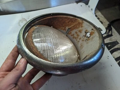 $28 • Buy Vintage VW 1952-1966 Headlight Housing Assy Volkswagen Beetle Bus Porsche 356