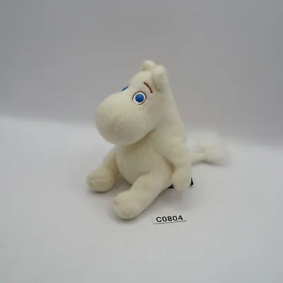 Moomin White C0804 Sekiguchi Plush 4  Stuffed Stuffed Toy Doll Japan • $12.34