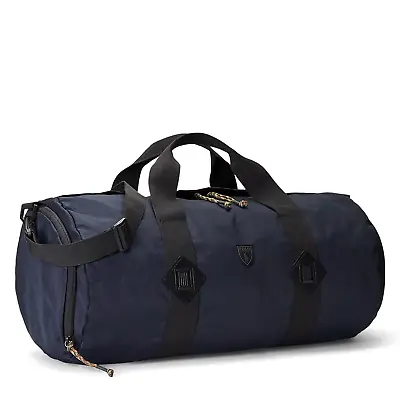 Brand New Polo Ralph Lauren Canvas Duffle Bag Blue Shield Crest Pony Log. • $74.99