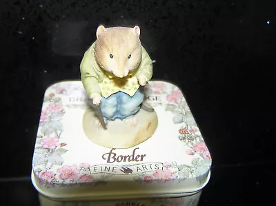 £20 • Buy Brambly Hedge Border Fine Arts Bfa Minister Vole Bh12 In Tin Gold Label