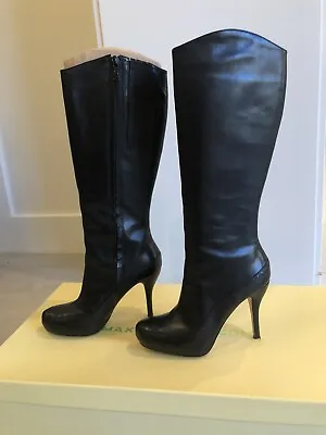 Max Studio Julien Leather Boots Size 5 • $75