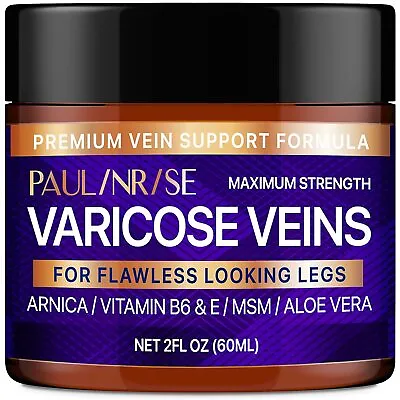 Varicose Veins Treatment For Legs Varicose Veins Cream For Pain Relief 2025 • $14.87