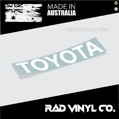 TOYOTA | 150 - 300 Mm | Vinyl Sticker Decal • $6.72