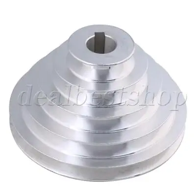 24mm Bore 54mm-150mm Outter Dia Aluminum A Type V-Shaped Pagoda Pulley 5 Step • $39.32