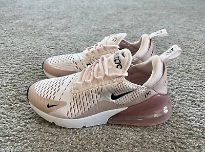 Nike Air Max 270 Light Soft Pink Running Shoes AH6789-604 Women’s Size • $99.99