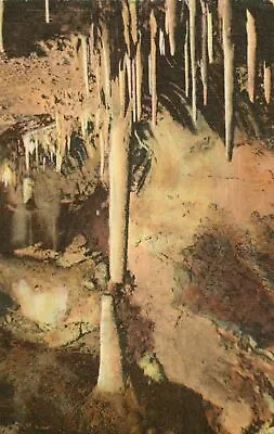 Vintage Postcard Broken Column Cave Of The Winds Manitou Springs CO • $3.99