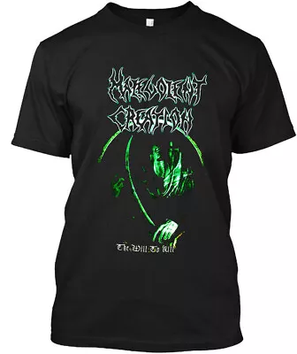 Limited NWT Malevolent Creation The Will To Kill Death Metal Logo T-Shirt S-4XL • $18.99