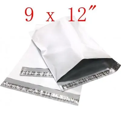 9 X 12  Poly Mailers Plastic Envelopes Shipping Bags 50 100 200 300 500 1000 • $17.97