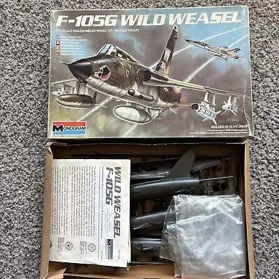 Monogram F-105G Wild Weasel 5431 1/72 Model Kit • $15