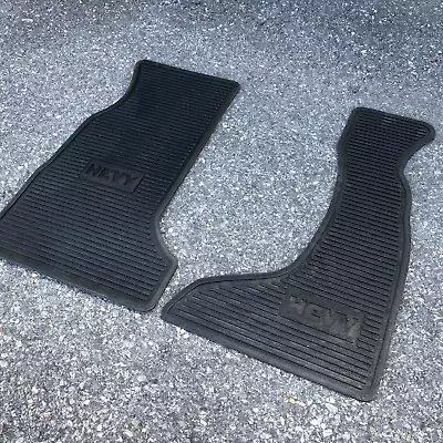 NEW 1975-1991 Ford Van HEVY Rubber Floor Mats Econoline ClubWagon E150 E250 E350 • $139