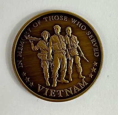 USMC Vietnam In Memory Of Those Who Served Challenge Coin • $13