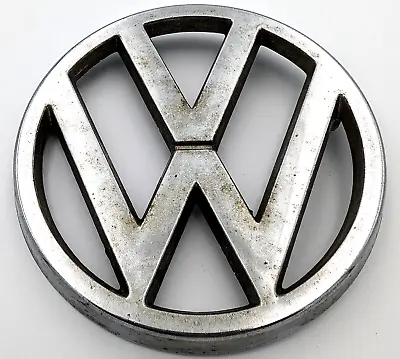 VW Volkswagen Badge Emblem Golf MK1 Cabriolet Scirocco 321853601 PINS MISSING • $25.99