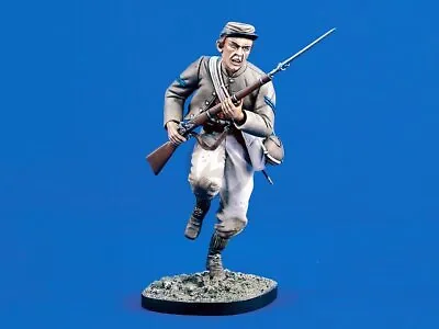 Verlinden 120mm (1/16)  Charge!  Confederate Corporal Attacking Civil War 1757 • $63.71