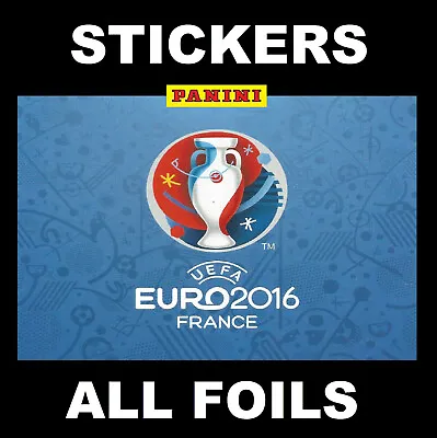 Panini Euro 2016 Football Stickers FOILS & SPECIALS  • £4.95
