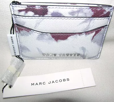 New Marc Jacobs Lavender Languid Leather Tie Dye Slim Card Case Holder Wallet • $63.92