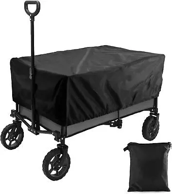 Utility Wagon Cart 420d Heavy Duty Outdoor Collapsible Garden Wagon Cart Cover • $33.99