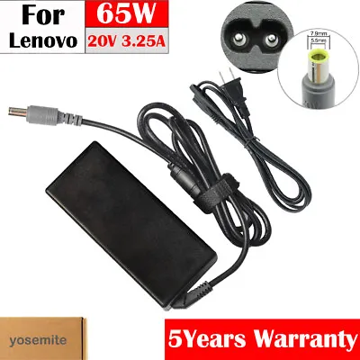 65W AC Adapter Laptop Power Cord Charger For Lenovo Thinkpad X100e X120e X131e • $8.99