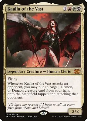 Kaalia Of The Vast - Foil Double Masters 2022 NM MTG • $13.17