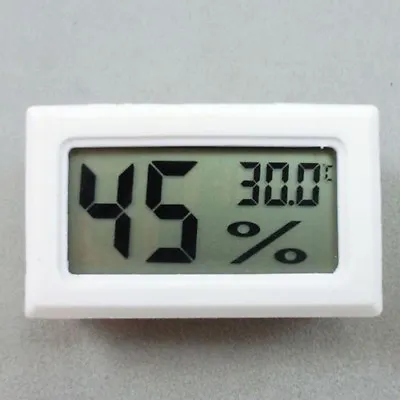 $4.63 • Buy Cy_ Digital LCD Indoor Room Temperature Humidity Meter Thermometer Hygrometer Di