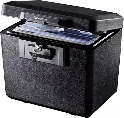 Fireproof Safe Box With Key Lock Safe For Files And Documents 0.61 Cubic Feet • $51.30