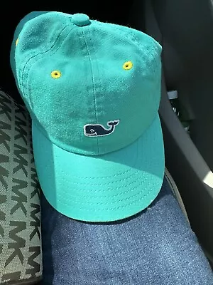 Vineyard Vines Strapback  Hat Cap Green Whale Logo Performance Adjustable • $20