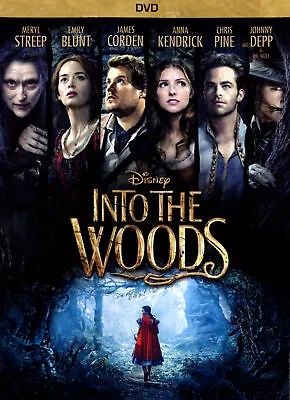 Into The Woods [DVD] [2014] [Region 1] [ DVD Incredible Value And Free Shipping! • £2.74