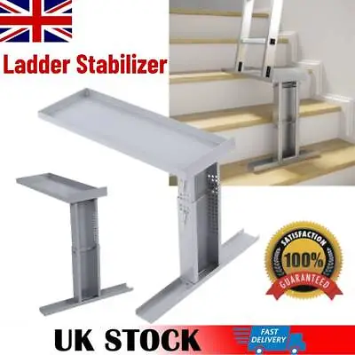 Ladder Stabilizer Stand Ladder Leg Leveler For Stairs Ladder Aide Extension UK • £45.96