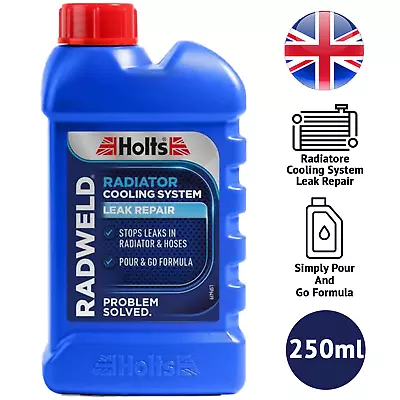 Holts Radweld Repairs & Stops Leak Cooling Car Radiator System 250ml • £6.29