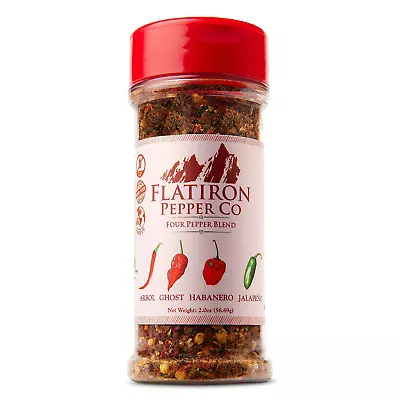 - Four Pepper Blend. Premium Red Chile Flakes. Habanero - Jalapeno - Arbol - Gho • $17.93