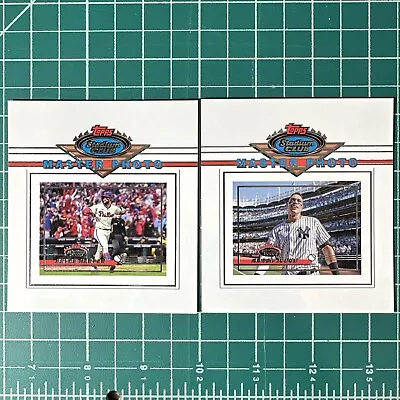 Aaron Judge AND Bryce Harper 2023 Topps Stadium Club SP Master Photo Variation  • $0.99