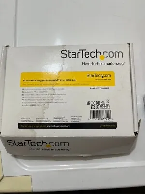 StarTech ST7200USBM Mountable Rugged Industrial 7 Port USB 2.0 Hub  • $49