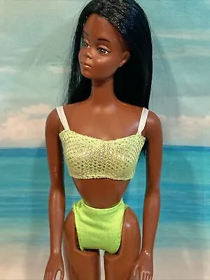 Vintage Barbie Doll Malibu Christie 1975 #7745 African American AA Black Doll ☀️ • $199