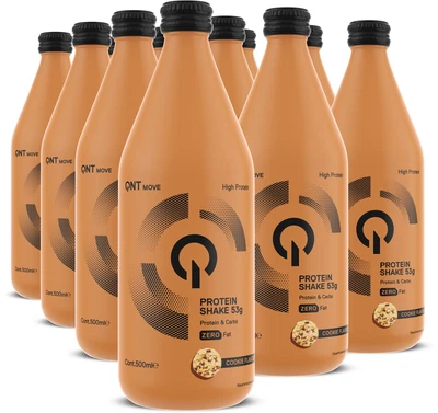 £16.99 • Buy QNT Protein Shake Pack Of 1|6|12|24x500ml Ready To Drink Fit Protein Shake RTD'S