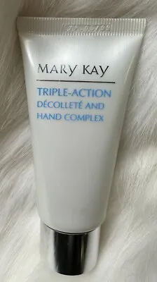 New & Vintage MARY KAY TRIPLE-ACTION DÉCOLLETÉ & HAND COMPLEX Moisturizer Satin • $7.15