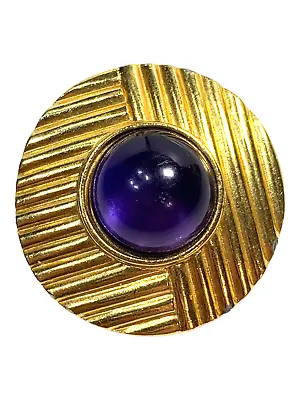 Replacement Single Yves Saint Laurent Purple Moon Glow Circle Clip Earring • £33.26