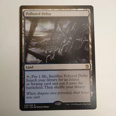 Polluted Delta - Khans Of Tarkir - NM MTG • $35.26