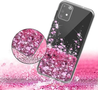 $14.45 • Buy For OPPO A74 A54 A53 4G 5G A15 Reno 2 2F Find X2 X3 Lite Liquid Glitter TPU Case