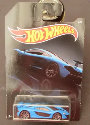 Hot Wheels 2019 Mclaren P1 Exotics Series Blue • $14.99