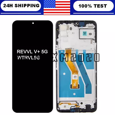 $33.88 • Buy LCD Touch Screen Digitizer Replacement For T-Mobile REVVL V Plus V+ 5G WTRVL5G