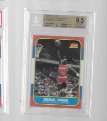 1996 Fleer Michael Jordan Decade Of Excellence Rookie #4 BGS 9.5 GEM MINT Bulls • $149.99