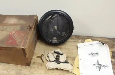 Vintage American Meter Co. Natural Gas Meter Recording Gauge STEAMPUNK • $175