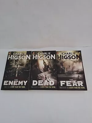 Charlie Higson The Enemy Series Books 1-3 - The Enemy The Dead The Fear  • £6.99