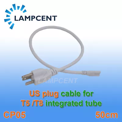 4-50 X US Plug Power Cords Cable Extension Cord For T8/T5 Linkable LED Tube Bulb • $46.80