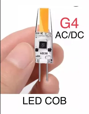 12V G4 AC/DC 3W Cool / Warm White LED GLOBE Light Bulb Garden Camper COB • $7.49