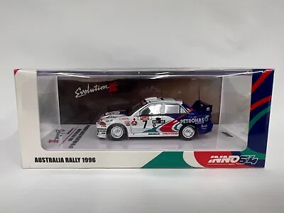 1/64 Inno64 Mitsubishi Lancer Evolution III #7 Austrailia Rally 1996 Evo 3 • $32