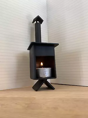 Tea Light Holder - Mini Log Burner • £20