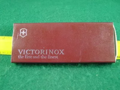 Victorinox Cutlery Co. Switzerland 5 Blade Unsharpened Pocketknife With Box • $11.99